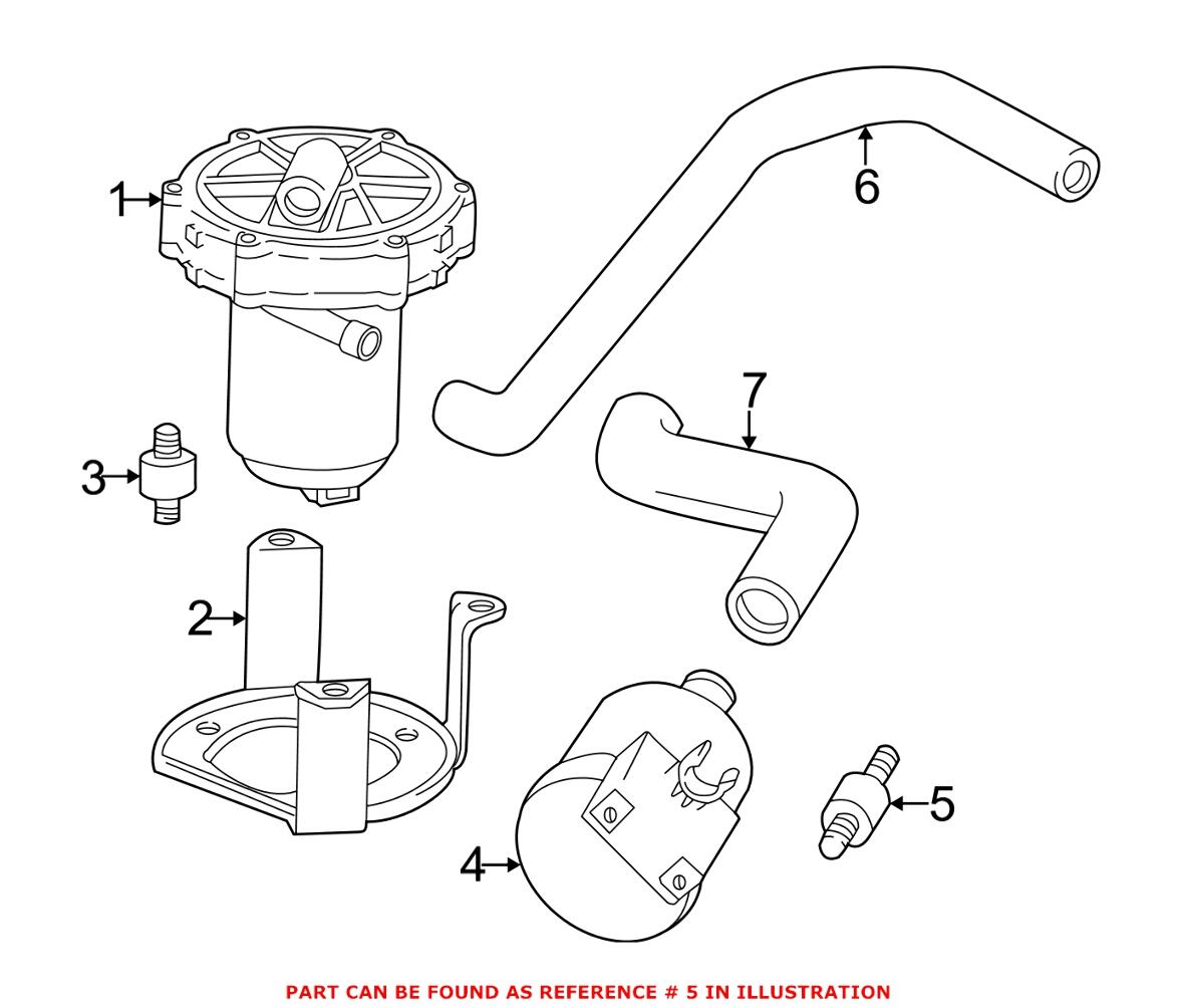 BMW Rubber Mount 17111113699